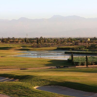 Al Maaden golf course is an 18-hole championship course in Marrakech that marries the spirit of Moroccan oases with an astonishing Scottish touch. Design by Kyle Phillips.